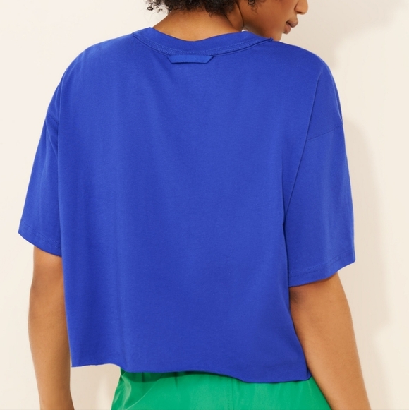 Free People Movement Inspire Cotton Graphic T-Shirt Tee Oversized XS Boxy Top - Picture 4 of 10